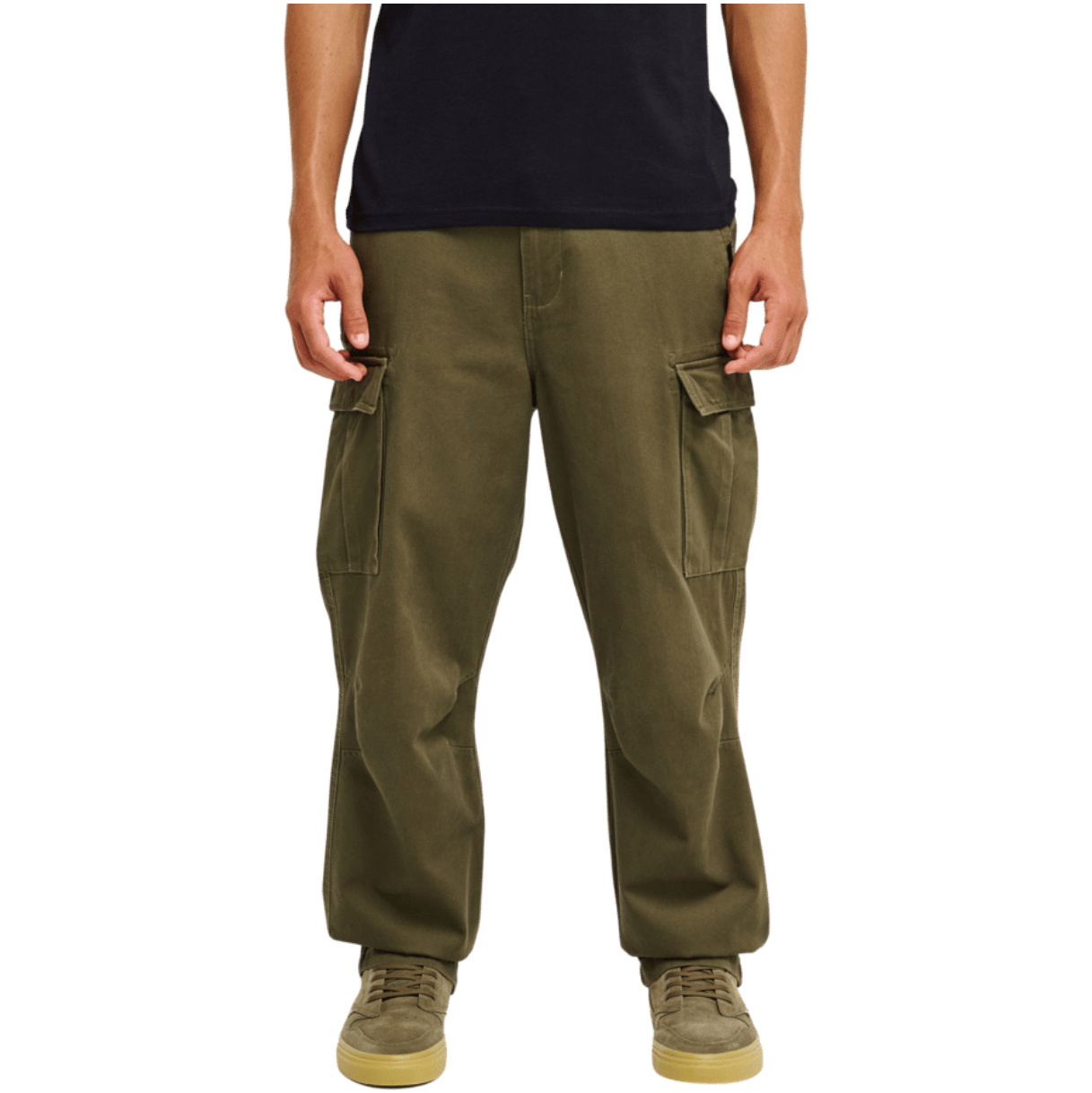 2026 Quiksilver Mens Taxer Regular Cord Pants EQYNP03315 - Elmwood